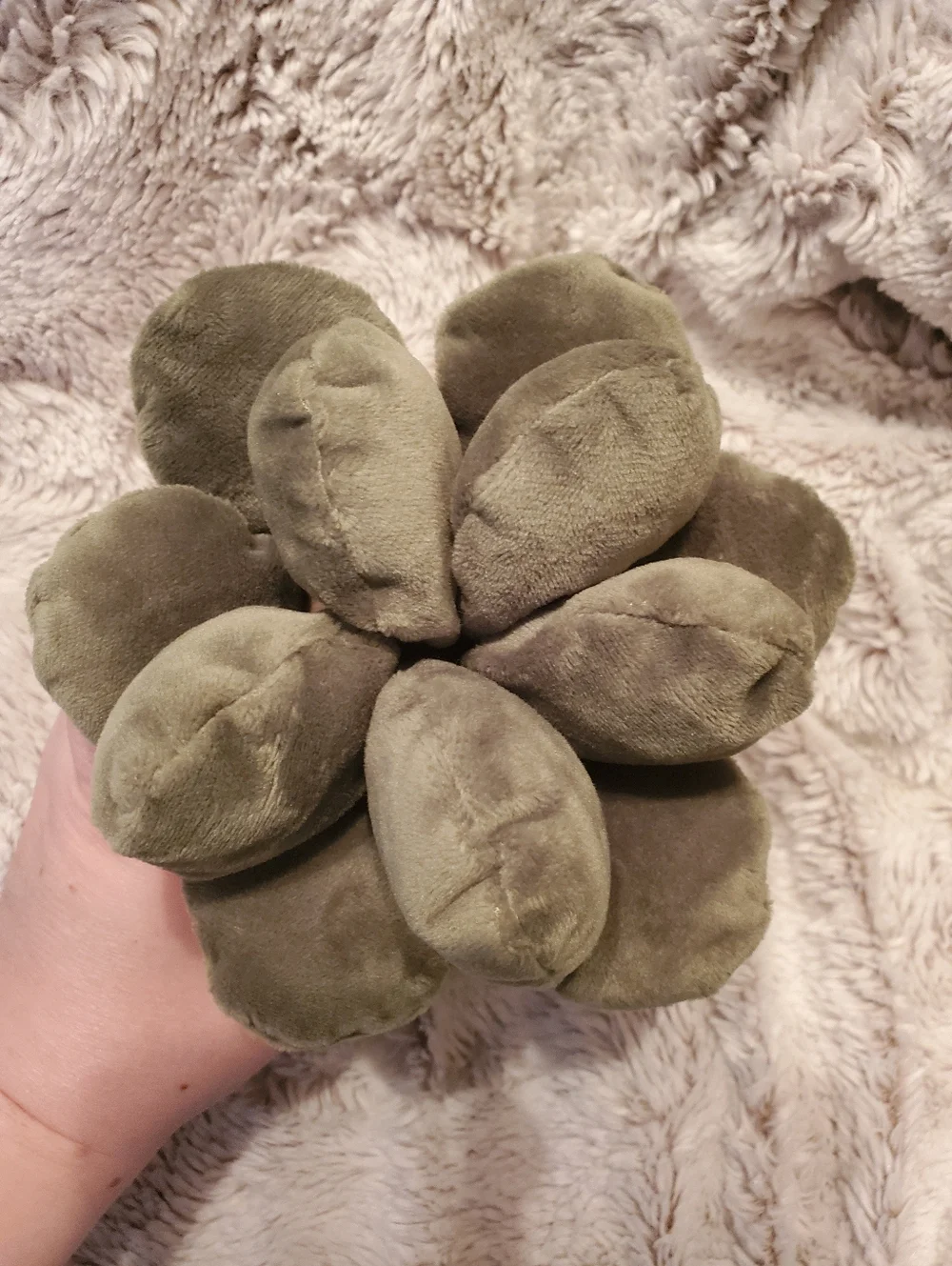CE Succulent Plush Sitting Shelf Potted Soft Plant 10" Cottagecore Decor - Picture 3 of 8